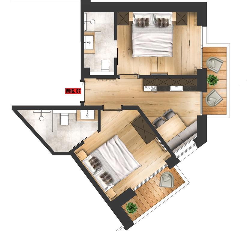 Amaris Apartments Ischgl Kamer foto